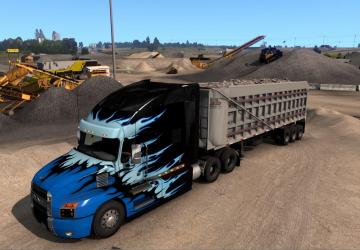 Benson Dump Truck version 1.1 for American Truck Simulator (v1.38.x, 1.39.x)