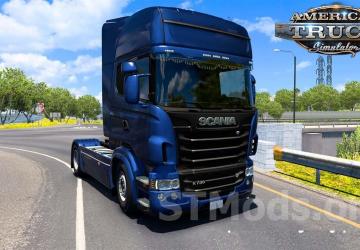 Scania R & Streamline Modifications RJL version 1.2 for American Truck Simulator (v1.47.x)