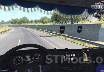 Scania S 2016 version 1.2 for American Truck Simulator (v1.48.x)