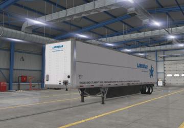 SCS Box Mod trailer version 1.0 for American Truck Simulator (v1.45+)