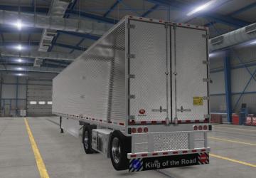 SCS Box Mod trailer version 1.0 for American Truck Simulator (v1.45+)