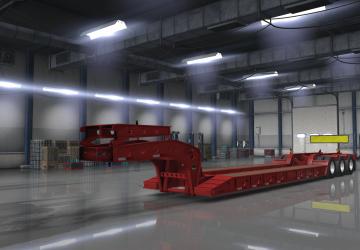 SCS Lowboy Ownable version 2.0 for American Truck Simulator (v1.36.x)