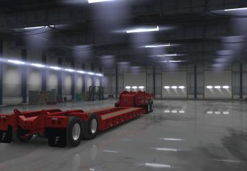 SCS Lowboy Ownable version 2.0 for American Truck Simulator (v1.36.x)
