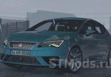 Seat Leon version 1.9.1 for American Truck Simulator (v1.46.x, 1.47.x)