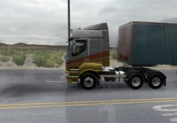 SISU R500 C500 C600 version 1.2.2 for American Truck Simulator (v1.31.x, - 1.34.x)