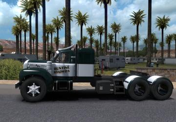 Buntine Roadways Skin for Mack B62 version 1.0 for American Truck Simulator (v1.35.x, 1.36.x)