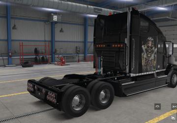 Skull Skin for Freightliner Century & Columbia C120 v1.0 for American Truck Simulator (v1.38.x, - 1.40.x)