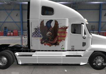 Skin for Freightliner Century & Columbia C 120 v1.0 for American Truck Simulator (v1.38.x, - 1.40.x)