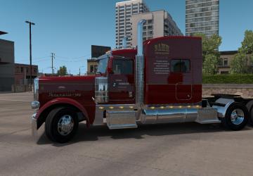 Peterbilt 389 Skin Brother 2 version 1.0 for American Truck Simulator (v1.0.x, - 1.35.x)