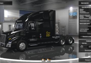 Volvo VNL 2019 Carolina Skin version 2.1 for American Truck Simulator (v1.35.x)