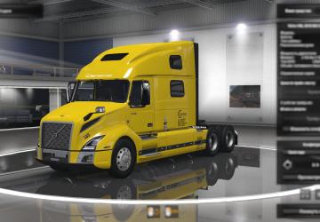 Volvo VNL 2019 Carolina Skin version 2.1 for American Truck Simulator (v1.35.x)