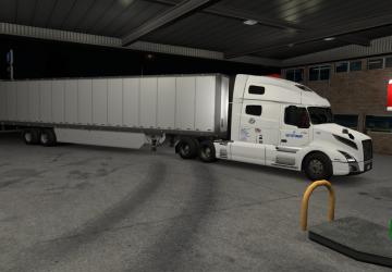 Volvo VNL 2019 Skin Alex Brezhnev Volvo Blogger v1.0 for American Truck Simulator (v1.35.x, - 1.37.x)