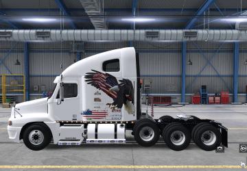 Eagle Skin for Freightliner Century & Columbia v1.1 for American Truck Simulator (v1.35.x, - 1.42.x)