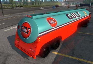 Gulf Skin for Mack B62 version 1.0 for American Truck Simulator (v1.35.x, 1.36.x)