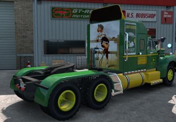 John Deere Skin for Mack B62 version 1.0 for American Truck Simulator (v1.35.x, - 1.39.x)