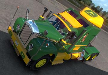 John Deere Skin for Mack B62 version 1.0 for American Truck Simulator (v1.35.x, - 1.39.x)