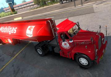 Mobilgas Skin for Mack B62 version 1.0 for American Truck Simulator (v1.35.x, - 1.39.x)