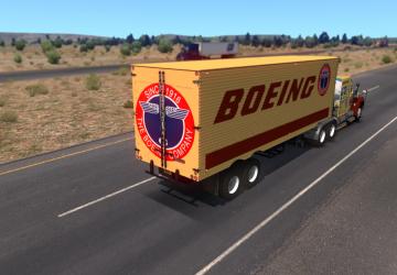 Fruehauf Dryvan 1951 Trailer Skin Pack version 1.0 for American Truck Simulator (v1.35.x, - 1.38.x)