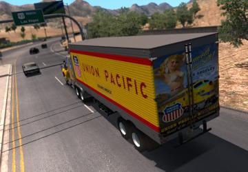 Fruehauf Dryvan 1951 Trailer Skin Pack version 1.0 for American Truck Simulator (v1.35.x, - 1.38.x)