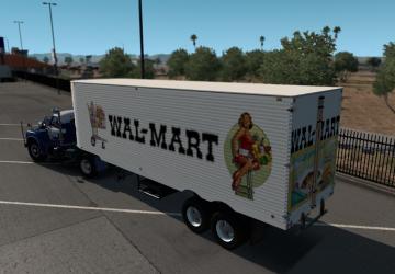 Fruehauf Dryvan 1951 Trailer Skin Pack version 1.0 for American Truck Simulator (v1.35.x, - 1.38.x)