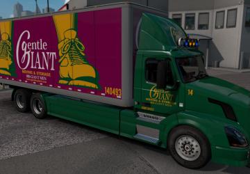 Truck and Moving Rental Skin Pack version 1.0 for American Truck Simulator (v1.36.x, 1.37.x)