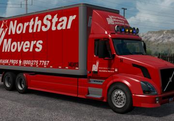 Truck and Moving Rental Skin Pack version 1.0 for American Truck Simulator (v1.36.x, 1.37.x)