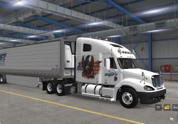 Swift Skin for Freightliner Century & Columbia C 120 v1.1 for American Truck Simulator (v1.38.x, - 1.42.x)