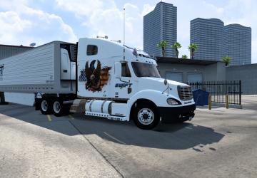 Swift Skin for Freightliner Century & Columbia C 120 v1.1 for American Truck Simulator (v1.38.x, - 1.42.x)