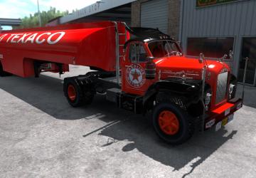 Texaco Skin for Mack B62 version 1.1 for American Truck Simulator (v1.35.x, 1.36.x)