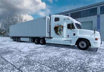 Tiger Skin for Freightliner Century & Columbia C 120 v1.0 for American Truck Simulator (v1.38.x, - 1.43.x)