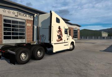 Wild West Skin for Freightliner Century & Columbia v1.0 for American Truck Simulator (v1.44.х)