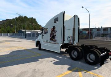 Wild West Skin for Freightliner Century & Columbia v1.0 for American Truck Simulator (v1.44.х)