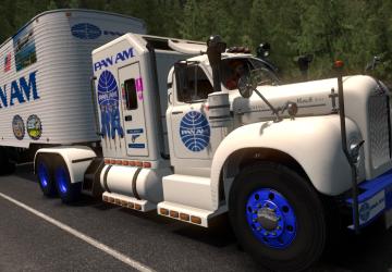 Skin Pack for Mack B62 by MTG version 1.1 for American Truck Simulator (v1.31.x, - 1.37.x)
