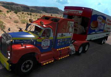 Skin Pack for Mack B62 by MTG version 1.1 for American Truck Simulator (v1.31.x, - 1.37.x)