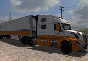 Holland Skin Pack for Own Trailer and Volvo VNL v1.0 for American Truck Simulator (v1.32.x, - 1.35.x)