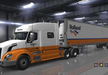 Holland Skin Pack for Own Trailer and Volvo VNL v1.0 for American Truck Simulator (v1.32.x, - 1.35.x)