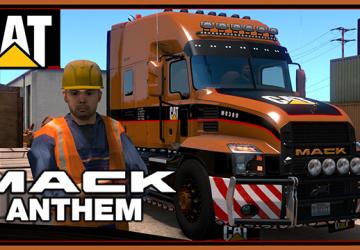 Mack Anthem Skins version 1.0 for American Truck Simulator (v1.35.x, 1.36.x)