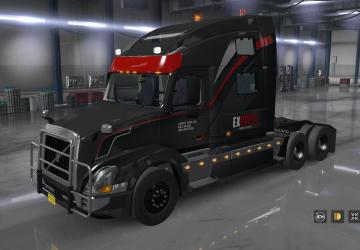Express Skins for Volvo VNL 730, 780 version 1.0 for American Truck Simulator (v1.31.x, - 1.35.x)