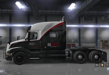 Express Skins for Volvo VNL 730, 780 version 1.0 for American Truck Simulator (v1.31.x, - 1.35.x)