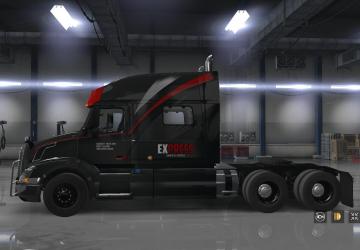 Express Skins for Volvo VNL 730, 780 version 1.0 for American Truck Simulator (v1.31.x, - 1.35.x)