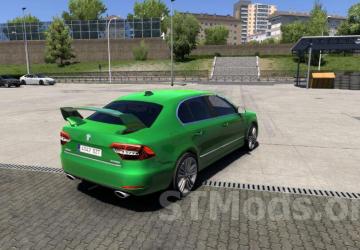 Skoda Superb 2013 version 12.0 for American Truck Simulator (v1.54.x)
