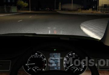 Skoda Superb 2013 version 12.0 for American Truck Simulator (v1.54.x)