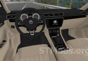 Skoda SuperB 2017 version 4.9 for American Truck Simulator (v1.54.x)