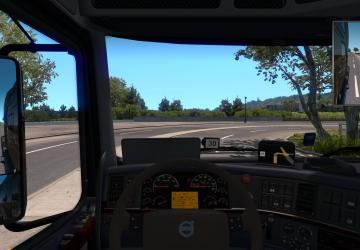Speed Limit Indicator version 1.0 for American Truck Simulator (v1.35.x)