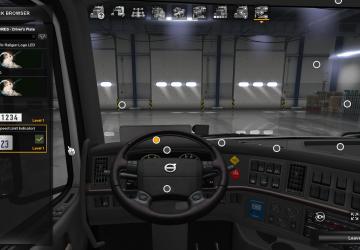 Speed Limit Indicator version 1.0 for American Truck Simulator (v1.35.x)