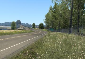 Spring Graphics & Weather version 2.6 for American Truck Simulator (v1.43.x)