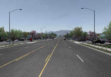 Spring Graphics & Weather version 2.6 for American Truck Simulator (v1.43.x)