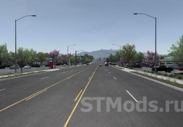 Spring Graphics & Weather version 3.3 for American Truck Simulator (v1.48.x)