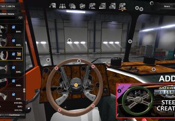 Steering Creations Pack Addon version 1.0 for American Truck Simulator (v1.35.x)
