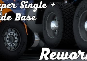 Super Single Wide Base Rework version 1.3 for American Truck Simulator (v1.45.x, 1.46.x)